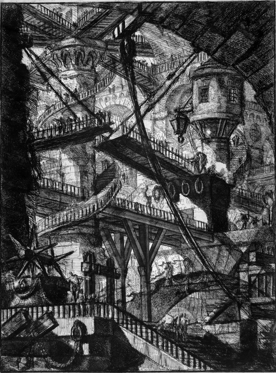 Carceri. Folder 7 by Giovanni-Battista Piranesi